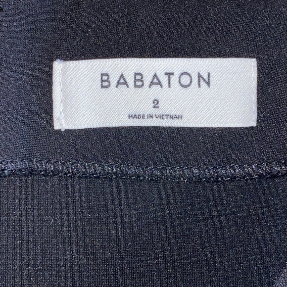 Babaton Asymmetrical Black Jethro Skirt - Picture 5 of 6